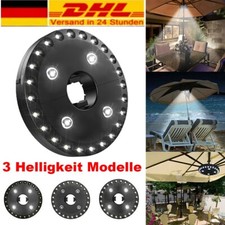 LED Sonnenschirmlampe Sonnenschirm Beleuchtung Schirmleuchte Gartenschirm Lampe