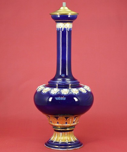 Meissen großer lampenfuß - meissen,