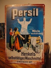 Blechschild alte Persil Werbung