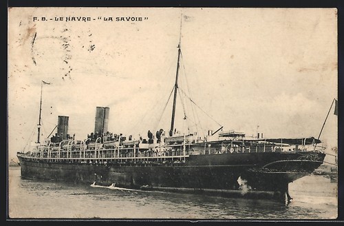 Ansichtskarte havre - ansichtskarte, le