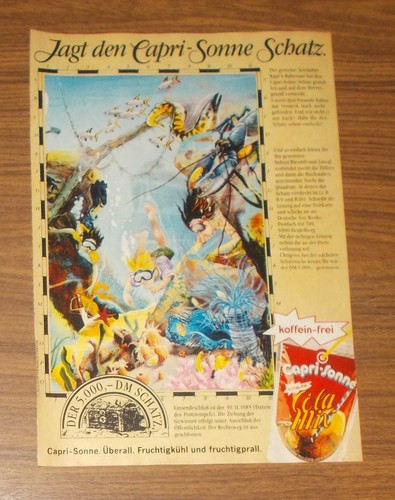 Seltene werbung capri sonne - capri-sonne,