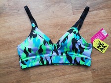 Zumba Fitness Bra NEU mit Etikett Größe M Bunt Camouflage OVP
