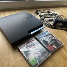 PS3 Slim, schwarz. 160 GB, Model No CECH-2504A