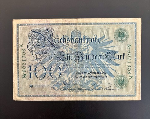 Reichsbanknote 100 mark - reichsbanknote,