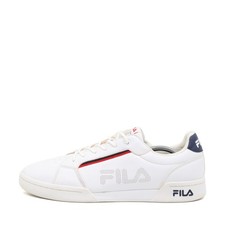 Fila Herren 18402036 Schuh Weiß Leder Low Top Markenlogo Classic Sneaker EU 45