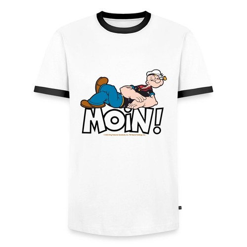 Popeye faulenzen mit schrift - popeye,
