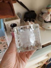 Quadratischer Kerzenhalter aus