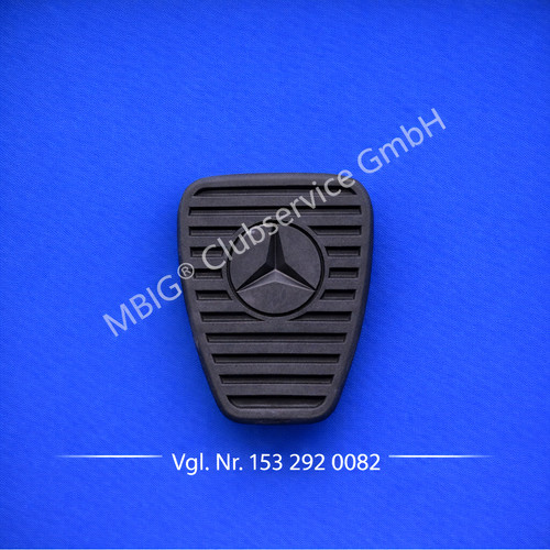 Pedalgummi mercedes ponton - mercedes,