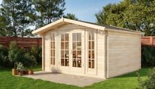 Gartenhaus Westerwald 44 mm NEU inkl. 15 qm Fußboden 28mm, Neupreis 4.837 €