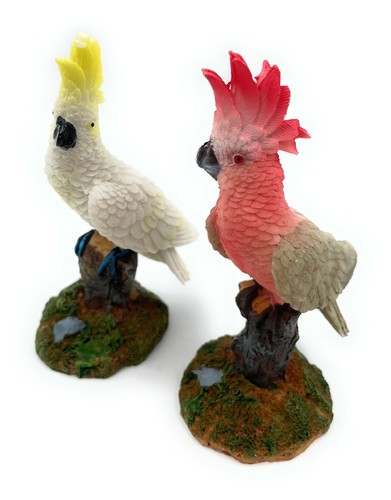 Polyresin figur kakadu - figur, vogel