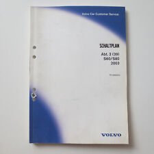 Werkstatthandbuch Volvo S60 / S80 Modelljahr 2003 Elektrische Schaltpläne