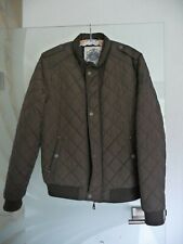 DreiMaster Herren Jacke leichte Winterjacke Warm Wattiert Gesteppt chic Fb. Oliv