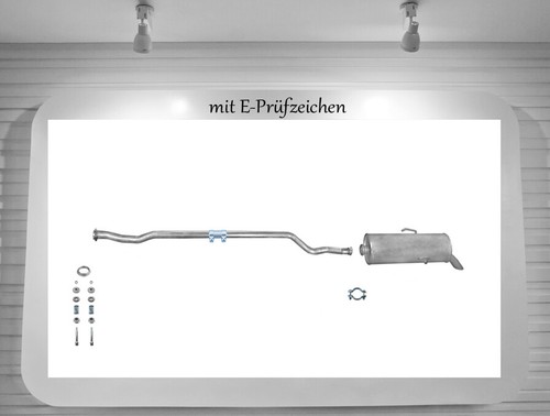 Auspuffanlage für peugeot - auspuffanlage,