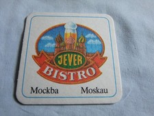 Bierdeckel ,  Jever ,  Jever Bistro Moskau