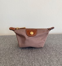 Longchamp Le Pliage Portemonnaie Münzbeutel Coin Purse Cognac Brown - selten