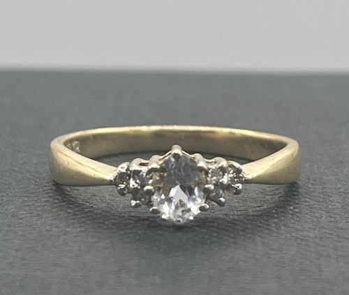 Ring gelbgold 4 kt - ring, 9