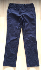 Damen Sommer Hose Dunkel Blau