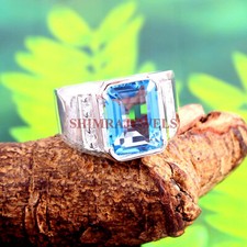 Natürlich Blau Topas