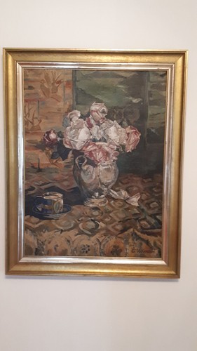 Gemälde öl auf holz - Öl,