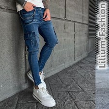 4035 Blaue Jeans Herren Junge