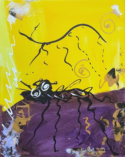 Original acrylgemälde 40x50 - acrylgemälde,