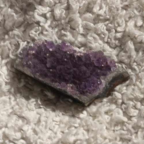 Amethyst stufe rohstein - amethyst,