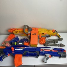 Nerf N-Strike Havok Fire EBF-25 Motorisiertes Maschinengewehr & Longshot Sniper Blasters