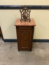 Antiker Jugendstil Nachtschrank, Vertiko, Intarsien - Lieferung möglich!