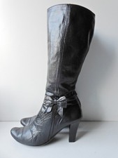 LUX Damen Stiefel Schwarz