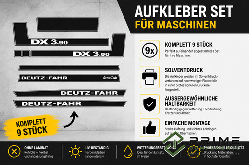 Aufkleber satz deutz - aufkleber,