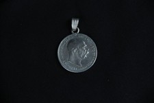 Trachtenschmuck Anhänger Charivari Halskette Franz Joseph Österreich 2 Kronen