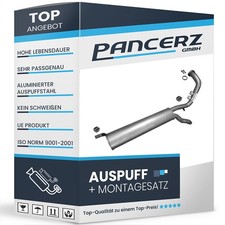 Endschalldämpfer für