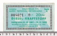 DDR Warenmarke der NVA für