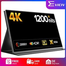EVICIV 16-Zoll 4K Tragbarer
