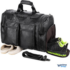 Leder Reisetasche mit