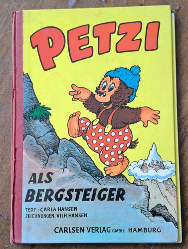 Petzi als bergsteiger - als,