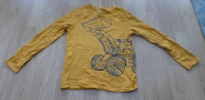 C&A Langarmshirt Gr. 128 orange Bagger Muster