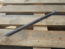 1/5/ 10 x Pflock Zelthering Hering Stahl  massiv verzinkt 20mm 50cm  Bundeswehr