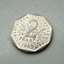 2 Francs Umlaufmünze Münze