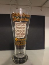 Altes Weizenbierglas der Georg
