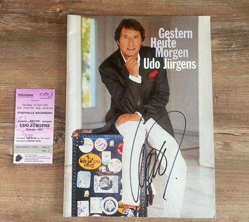 Udo jürgens tourneebook 1997 - udo,