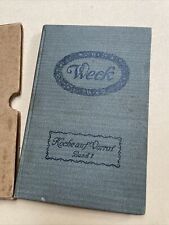 Koche auf Vorrat, J. Weck, 1913 1.Bändchen Obst Gemüse Pilze Marmelade Kochbuch