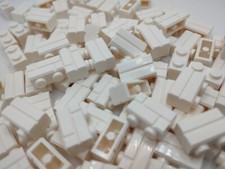 100 Lego Mauersteine 98283 weiß Sammlung Konvolut