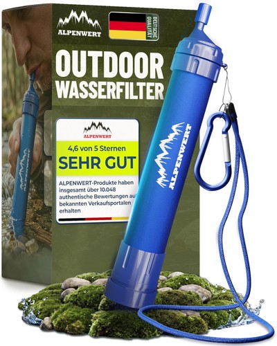 Alpenwert wasserfilter outdoor - wasserfilter,