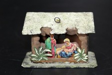 Alte weihnachtskrippe - alte,