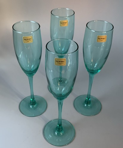Aqua türquis sektgläser - türquis,