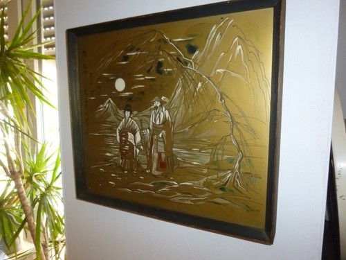 Altes chinesisches bild - altes,