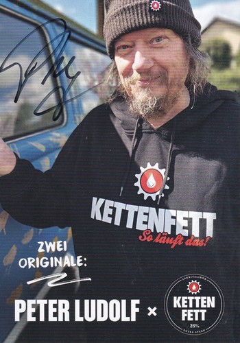 Autogramm peter ludolf - -,