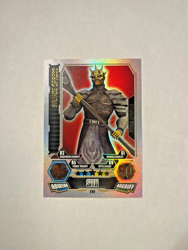Topps star wars force - star, attax
