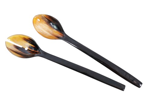 Horn salatbesteck solveig - salatbesteck,